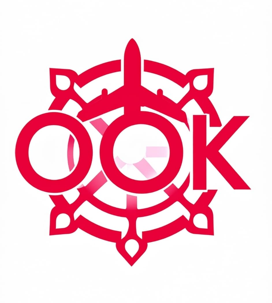 Logotipo de marca para Viajes - Identidad OOK.es